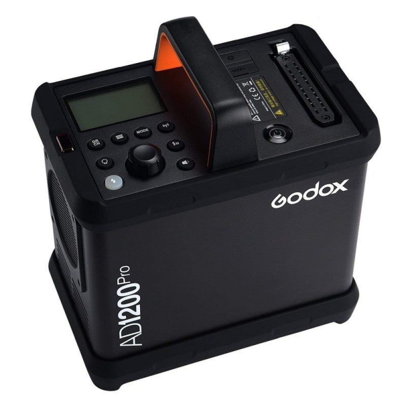 Godox AD1200Pro Power Pack – 1200 Ws, 187,2 Wh Akku, Leitzahl 124 – für Canon, Fujifilm, Nikon u. a.