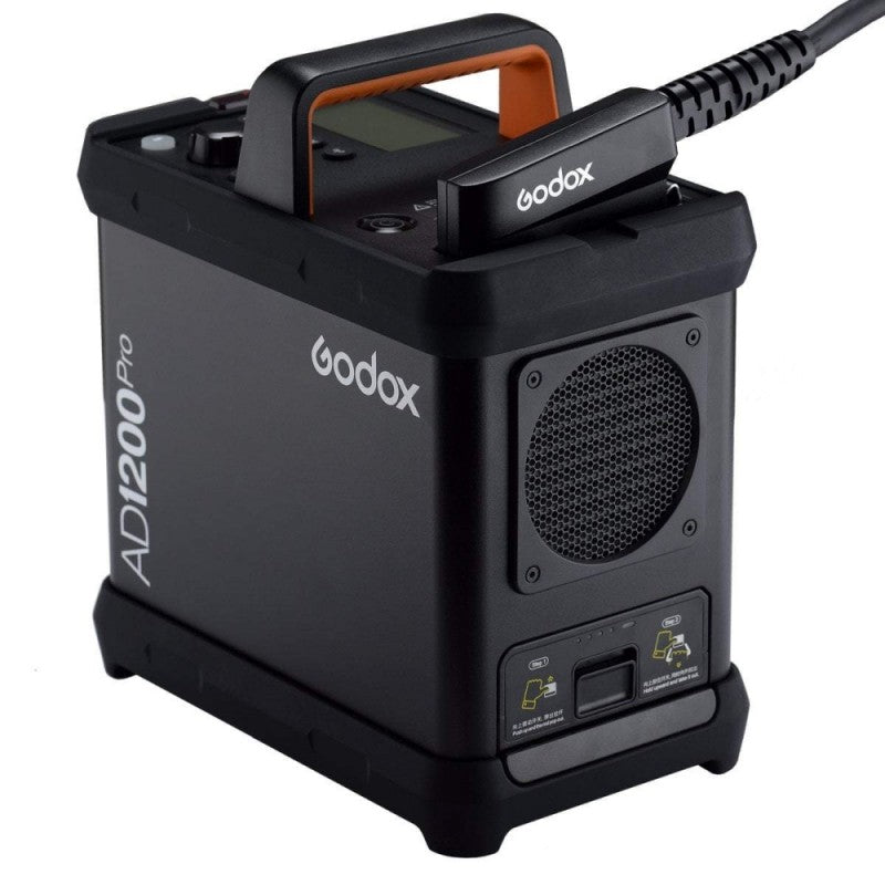 Godox AD1200Pro Power Pack – 1200 Ws, 187,2 Wh Akku, Leitzahl 124 – für Canon, Fujifilm, Nikon u. a.