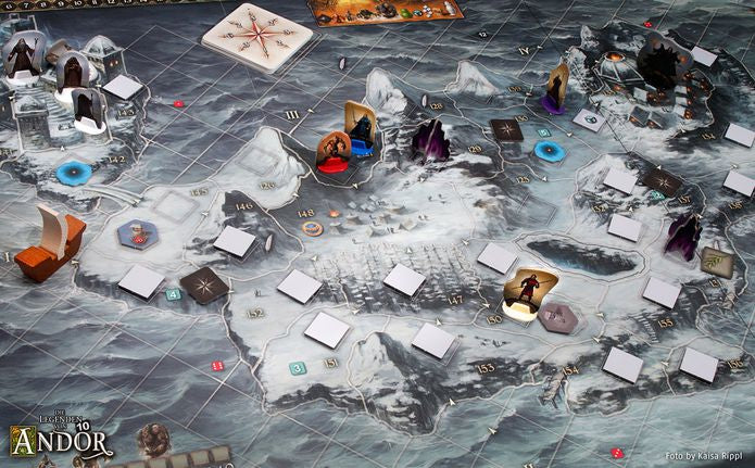 Kosmos Die Legenden von Andor – Teil II: Die Reise in den Norden – Erweiterung, 2–4 Spieler, ab 10 Jahren, 90 Min