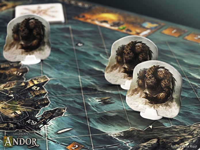Kosmos Die Legenden von Andor – Teil II: Die Reise in den Norden – Erweiterung, 2–4 Spieler, ab 10 Jahren, 90 Min