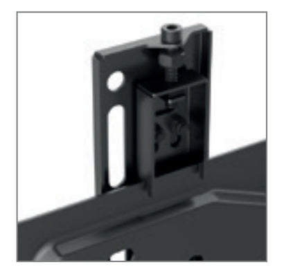Hagor Wandhalterung – Fix – 32–55" – VESA 100×100–400×400 – bis 35 kg, Höhenverstellbar – BL Superslim 400