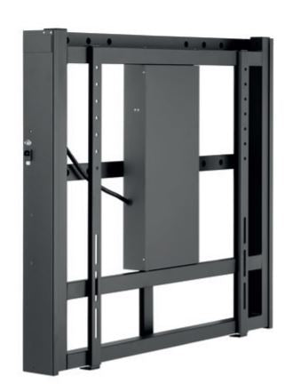 Hagor Wandhalterung – Fix – 84–110" – VESA 400×200–900×800 – bis 80 kg, Motorisiert – WH Moto 80