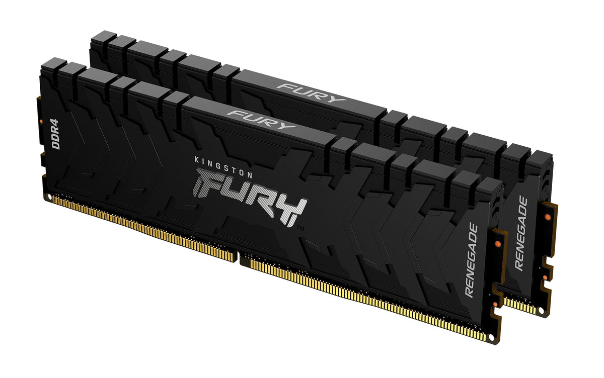 Kingston Technology Arbeitsspeicher – FURY Renegade – 16 GB (2×8 GB) DDR4, 288-Pin-DIMM, CL20, 1,6 V, Kühlkörper
