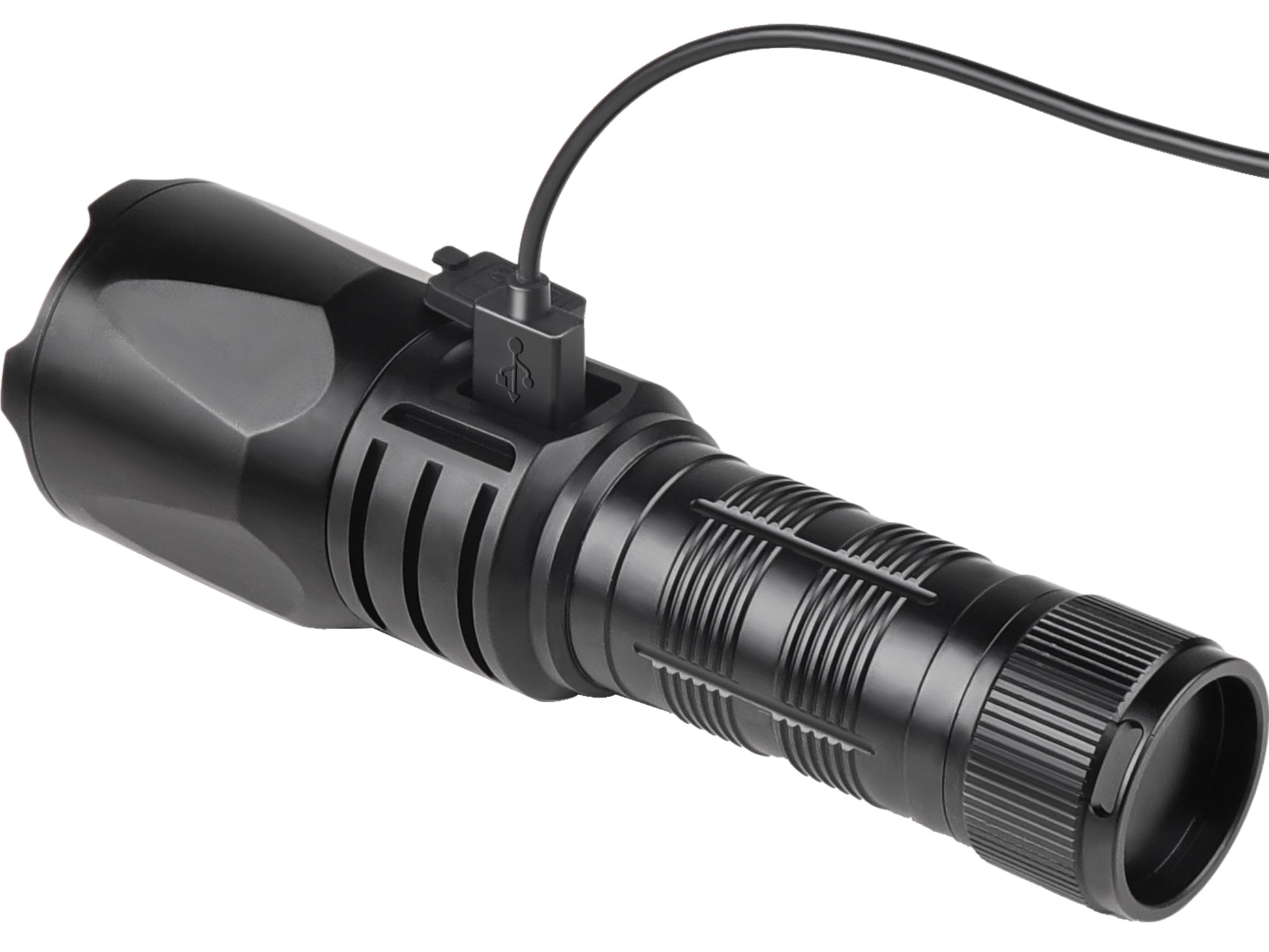 Sandberg Survivor Torch Powerbank 5000 Taschenlampe – 1200 lm, 500 m, IPX4 – Schwarz