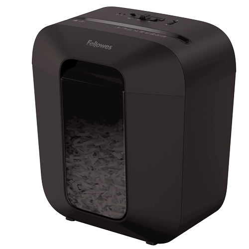 Fellowes Powershred LX25 – Aktenvernichter, DIN P-4, Partikelschnitt 4 × 37 mm, 6 Blatt, 11,5 l