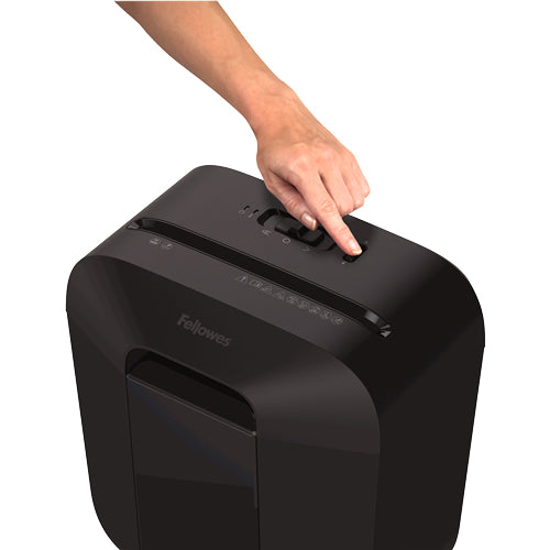 Fellowes Powershred LX25 – Aktenvernichter, DIN P-4, Partikelschnitt 4 × 37 mm, 6 Blatt, 11,5 l