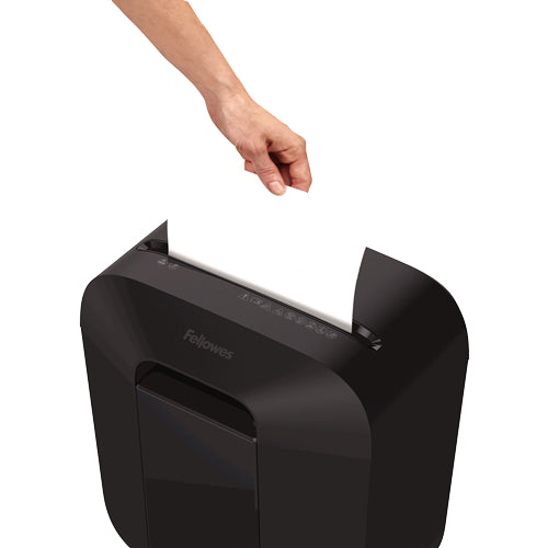 Fellowes Powershred LX25 – Aktenvernichter, DIN P-4, Partikelschnitt 4 × 37 mm, 6 Blatt, 11,5 l