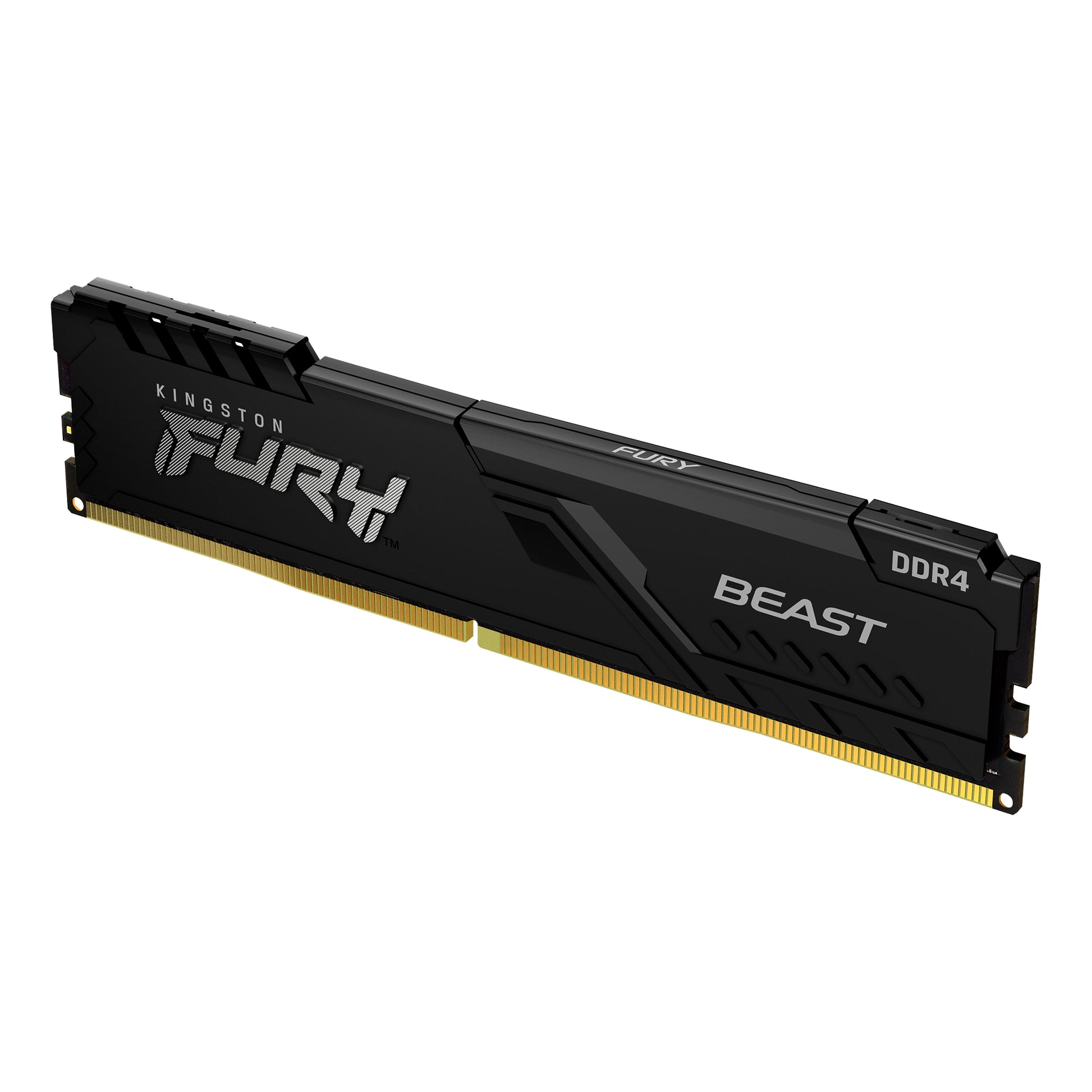 Kingston Technology Kingston FURY Beast – Arbeitsspeicher – 64 GB (2×32 GB), DDR4 3600 MT/s, CL18, 288-Pin DIMM, Schwarz