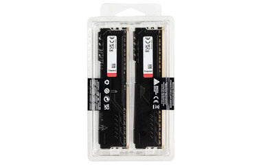 Kingston Technology Kingston FURY Beast – Arbeitsspeicher – 64 GB (2×32 GB), DDR4 3600 MT/s, CL18, 288-Pin DIMM, Schwarz