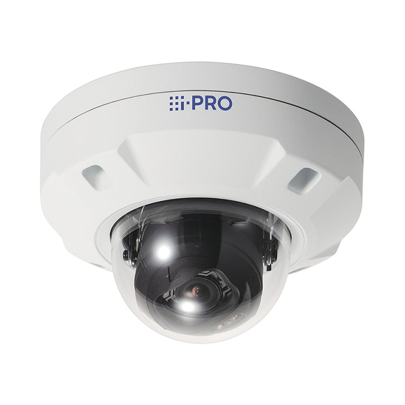 i-PRO Panasonic WV-S25500-V3L Netzwerkkamera – 5 MP, PoE, IP66, Weiss