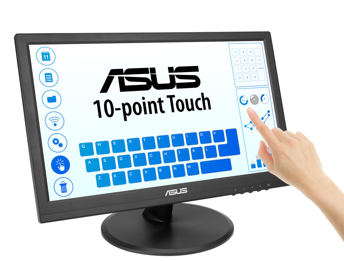 ASUS VT169HE (90LM09V1-B01170) – 15,6" Touch, 1920 × 1080 (Full HD), IPS