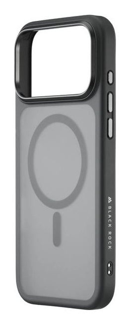 Black Rock Backcover – für Apple iPhone 17 Pro Max, MagSafe, PC+TPU, Schwarz