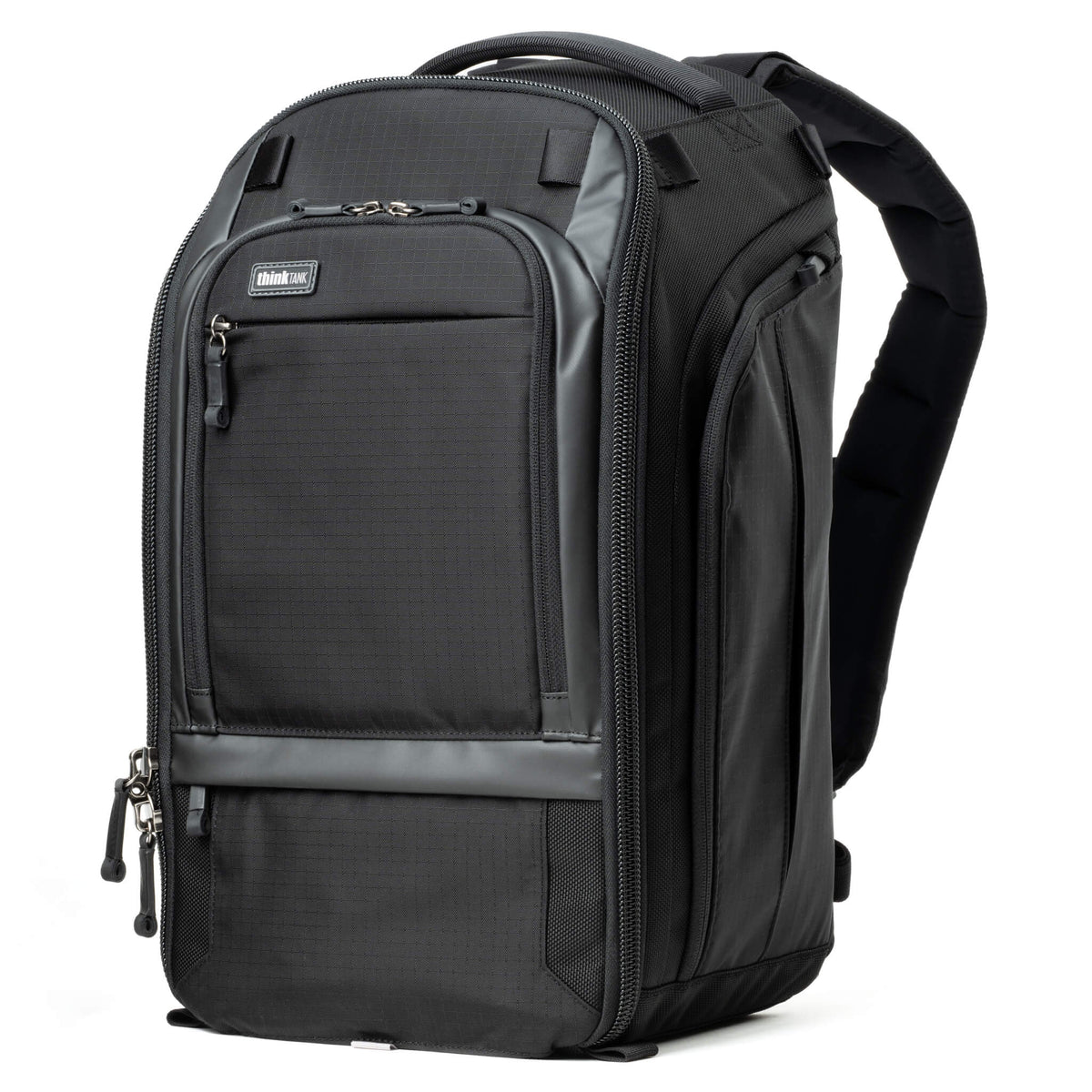 Think Tank Walker Pro Kamerarucksack – 24 L, für 14" Notebook – Spritzwassergeschützt, Neopren/Nylon, Schwarz