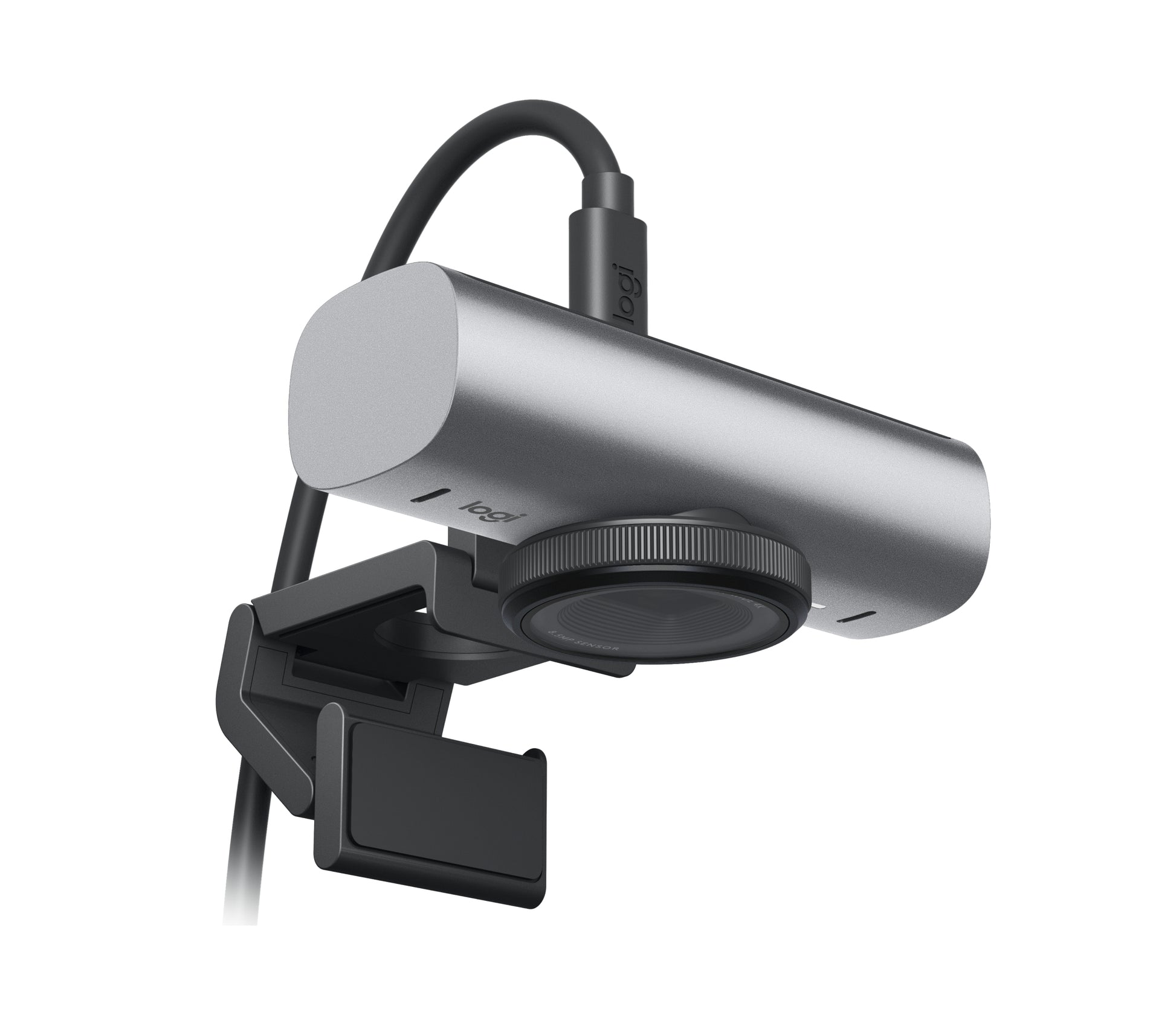 Logitech Brio Webcam – 4K Ultra HD, 30 fps, Autofokus, USB-C, Sichtschutz – Graphit