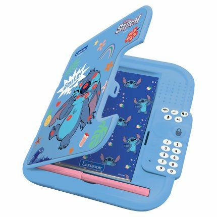 Lexibook Crosslander SD50D Elektronisches Tagebuch – Disney Stitch – 12 × 20 × 3,7 cm – ab 6 J. – blau