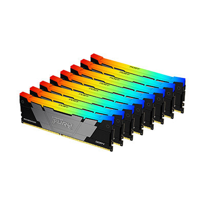 Kingston Technology Kingston – Arbeitsspeicher – FURY Renegade – 256GB (8×32GB), DDR4-3200, CL16, 1,35 V, RGB