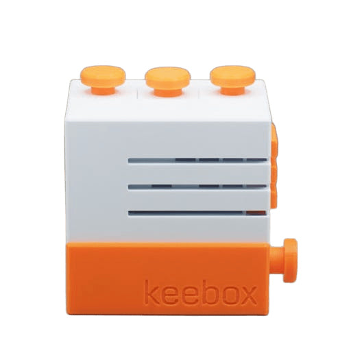 KEEBOX Orange – Knobelbox, 1 Spieler, ab 14 Jahren, 30 Min., DE