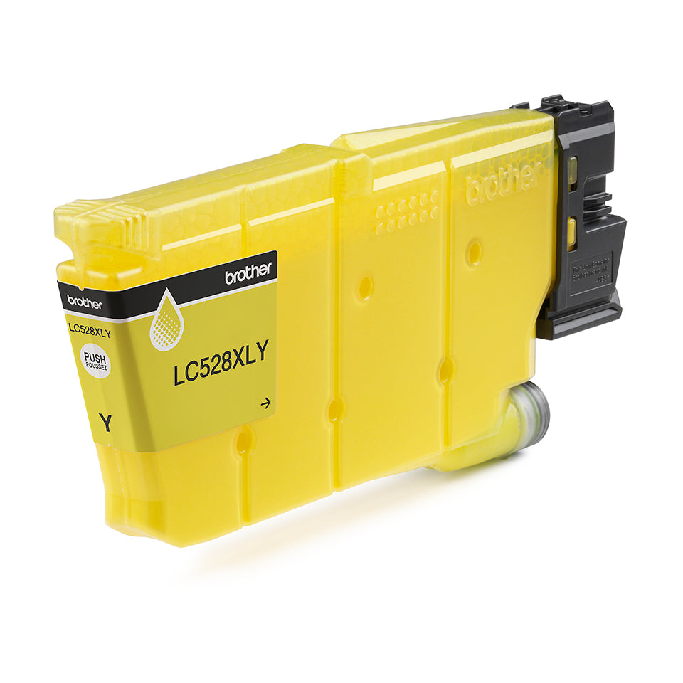 Brother LC-528XLY Gelbe Tintenpatrone (Original) – 10'000 Seiten – für MFC-J6975DW/6977DW