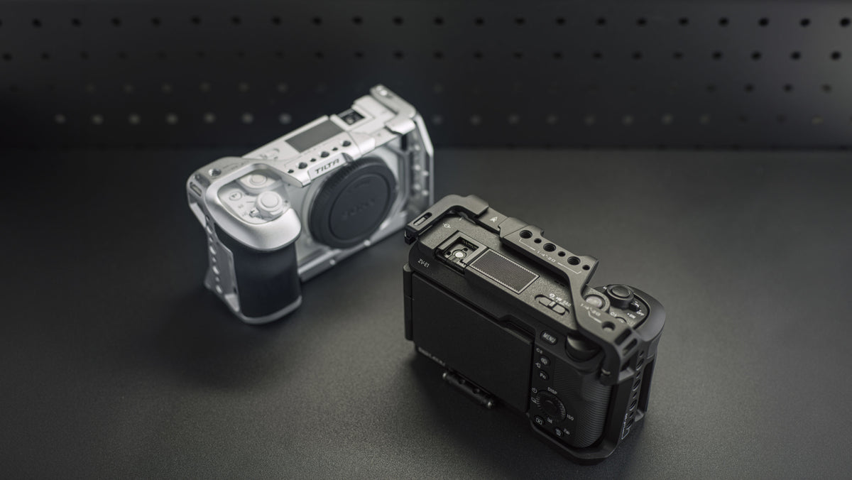 Tilta TA-T35-FCC-B Kamera-Cage – Aluminium/Edelstahl, 136,9 × 96,5 × 68 mm – für Sony ZV-E1 – Schwarz