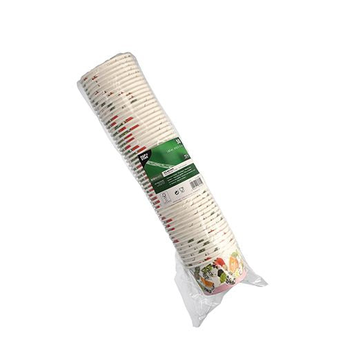 Papstar Eisbecher, Karton – 2,5 dl, mehrfarbig – FSC – 50 Stk.
