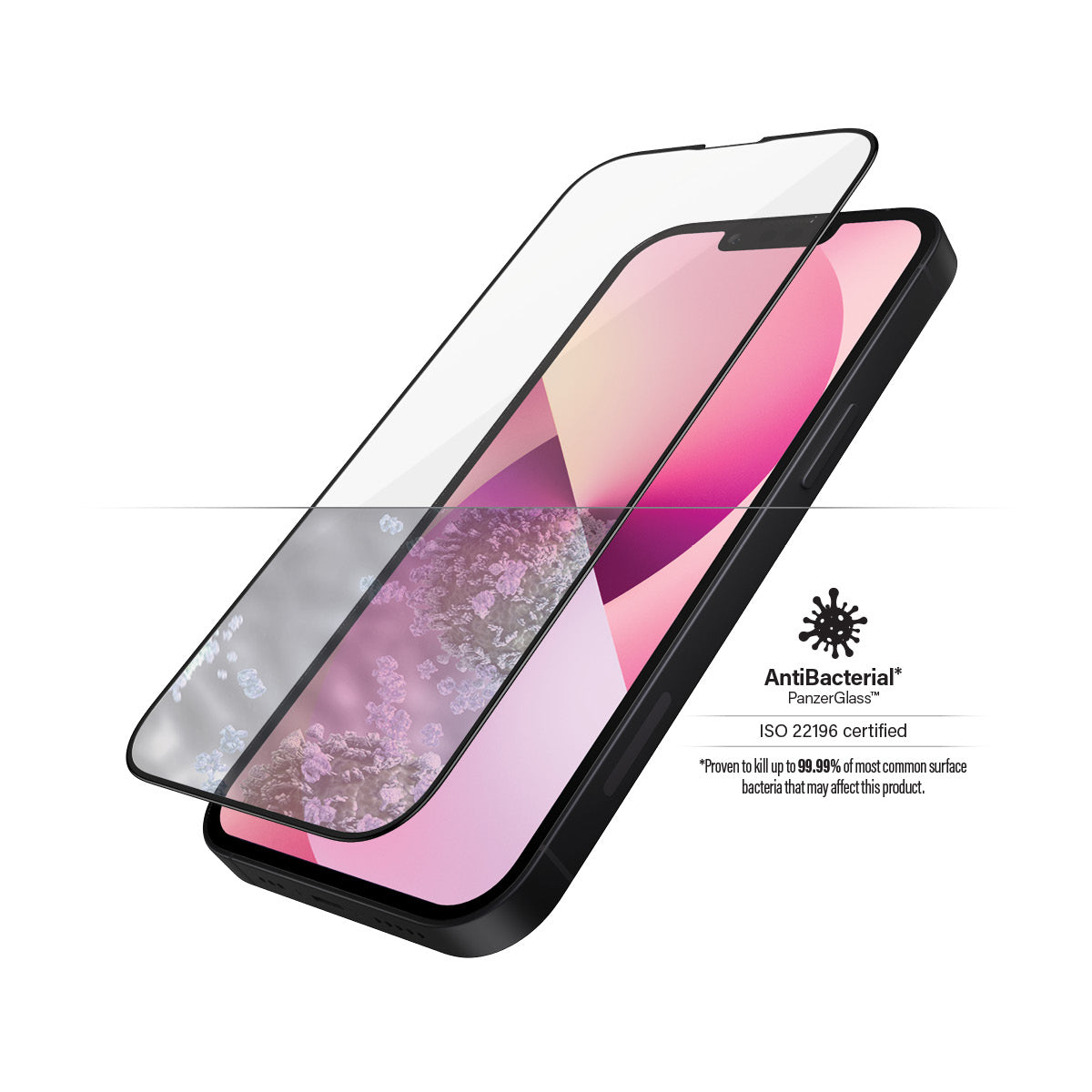 PanzerGlass Displayschutzglas – für Apple iPhone 13 mini, Hartglas, Transparent – 1er-Pack