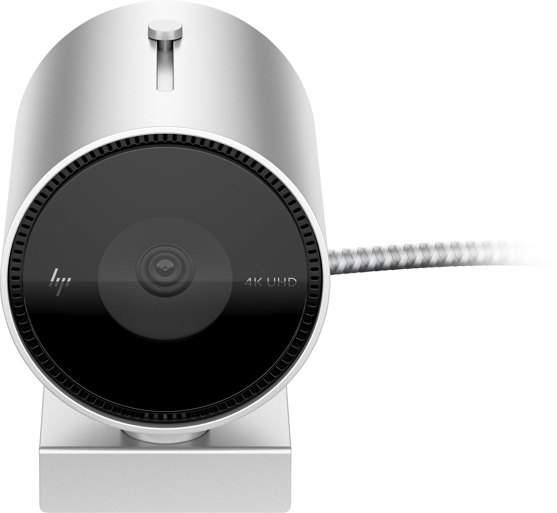 HP 950 Webcam – 4K Ultra HD, 30 fps, Autofokus, USB 3.0 – Schwarz/Silber