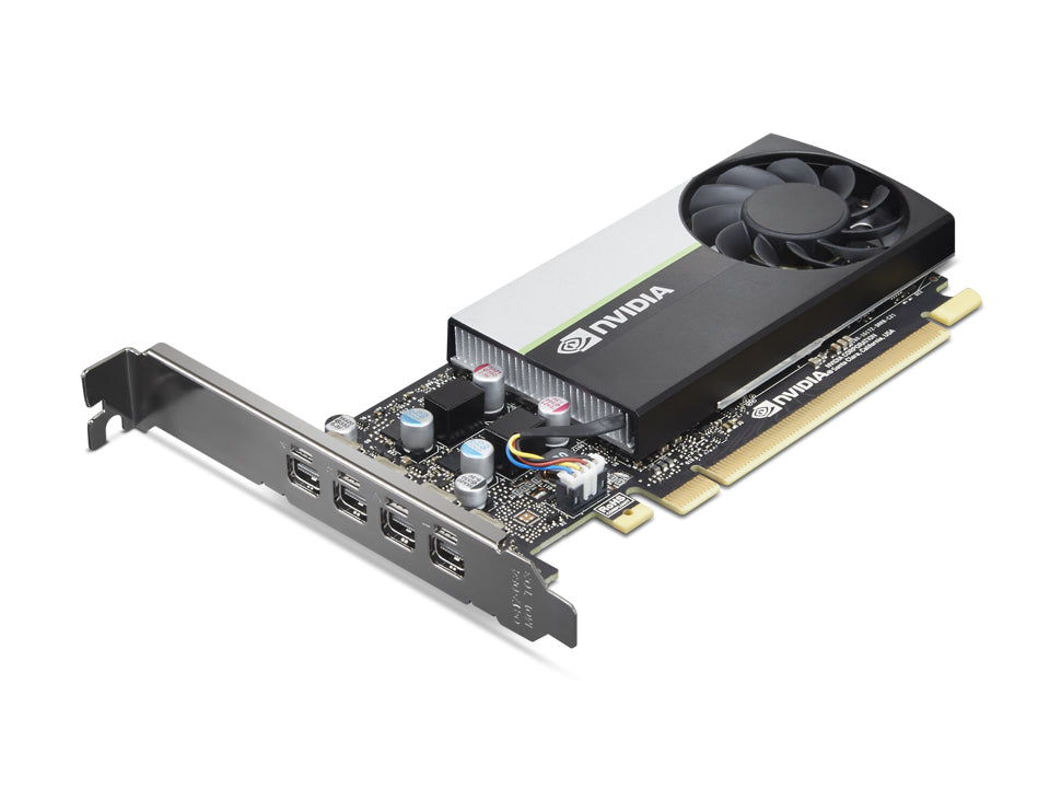 Lenovo NVIDIA T1000 4 GB – PCIe Grafikkarte – 4× mini-DP 1.4, PCIe 3.0, 50 W