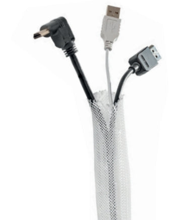 Hagor Kabelhülse KS Sleeve – 5,00 m, Polyester, Weiss