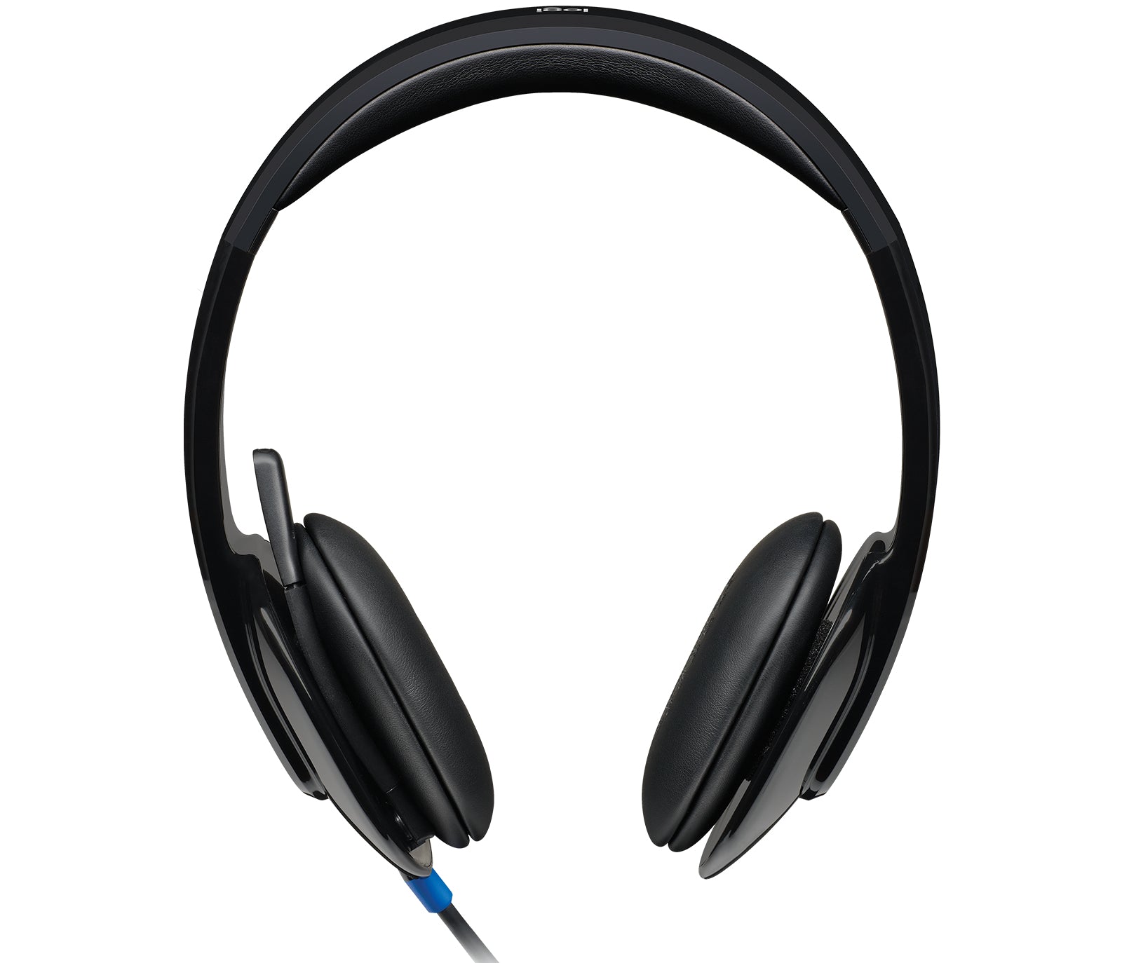 Logitech H540 – Duo Headset – USB‑A, Mikrofon mit Rauschunterdrückung – Schwarz, für Windows/Mac/Chrome