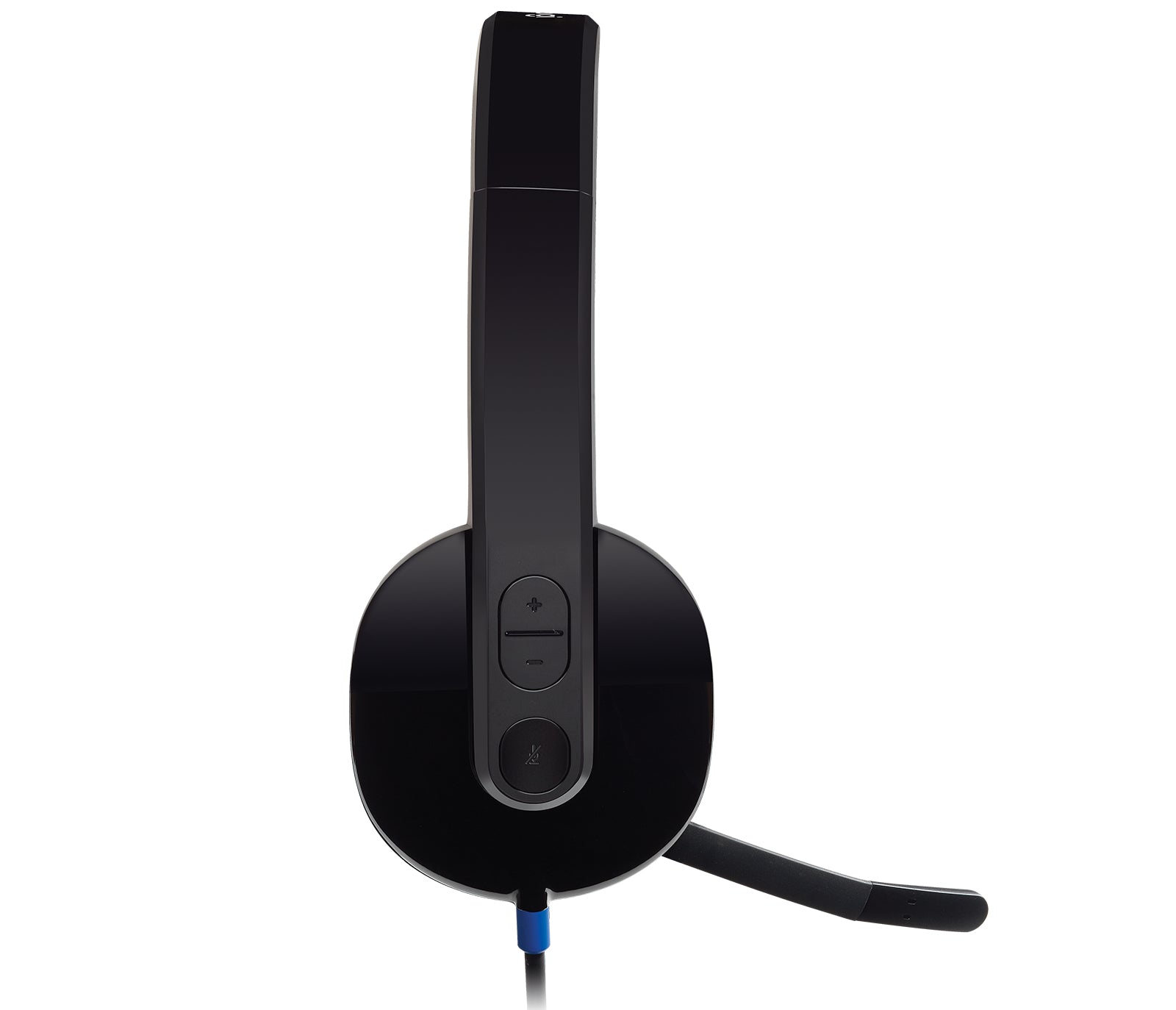 Logitech H540 – Duo Headset – USB‑A, Mikrofon mit Rauschunterdrückung – Schwarz, für Windows/Mac/Chrome