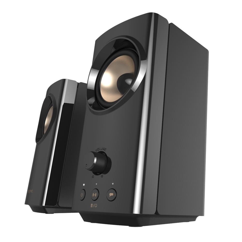 Creative Labs Creative T60 – PC-Lautsprecher – 2.0, 30 W, 3,5 mm, Schwarz