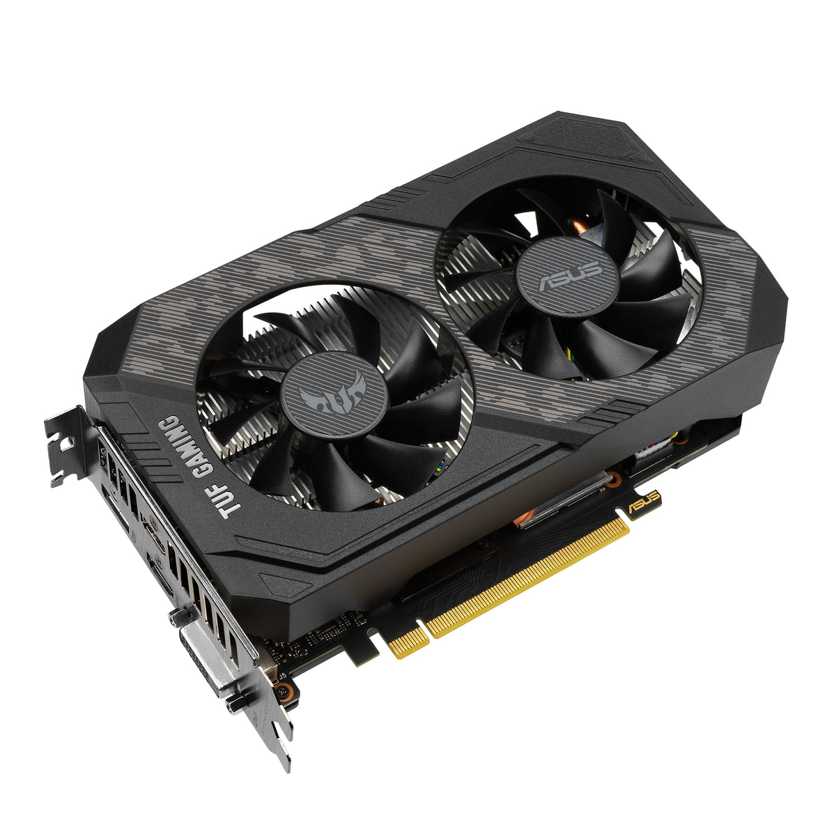 ASUS TUF-GTX1660TI-T6G-EVO-GAMING – Grafikkarte – GeForce GTX 1660 Ti, 6 GB GDDR6, PCIe 3.0 x16, 2×HDMI, 1×DisplayPort