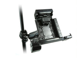 Zebra Fahrzeug-Dock mit Netzteil, Top-Clamp und Barrel-Lock – für ET8X