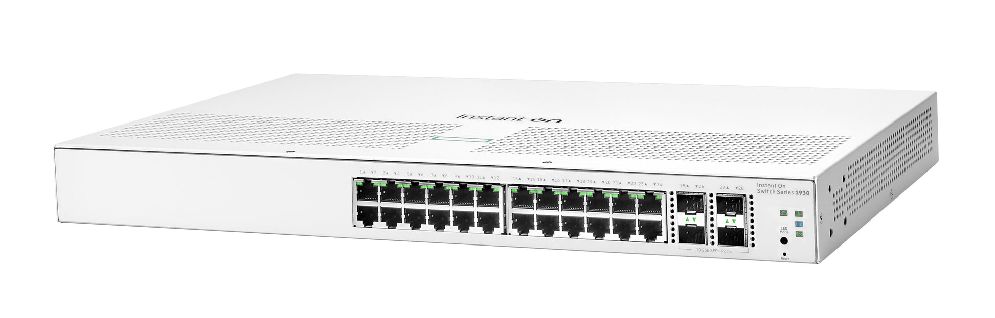 HPE Aruba 1930 24G JL682A – Managed Switch – 24×GbE, 4×SFP+, L2+/L3, 1U