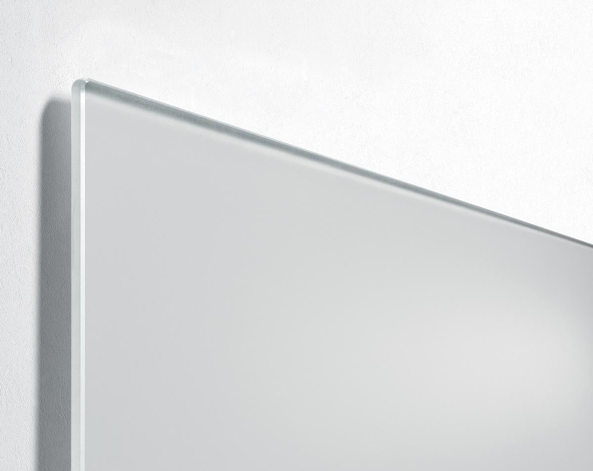 Sigel Whiteboard – 200 × 100 cm, Glas, magnetisch, Wandmontage, inkl. 3 Magnete, Befestigungsmaterial