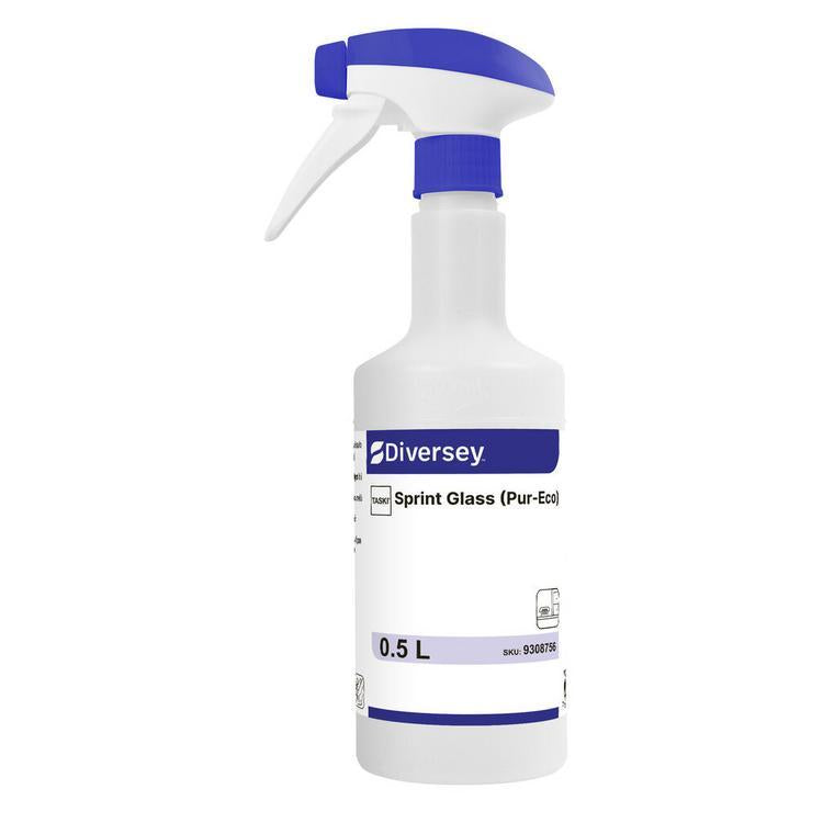 Diversey Sprühflasche TASKI Sprint Glass – 0,5 l, leer