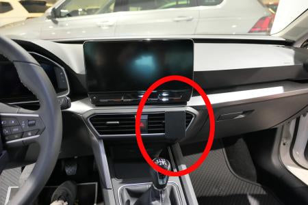 Brodit Auto-Halterung, Lüftung, passive Halterung – universal – Schwarz, ABS