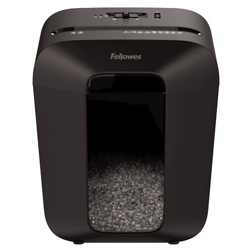 Fellowes Powershred LX41 – Aktenvernichter, DIN P-4, Partikelschnitt 4 × 12 mm, 8 Blatt, 17 l