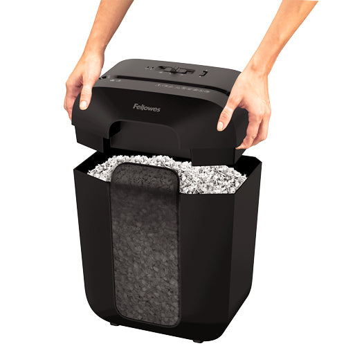 Fellowes Powershred LX41 – Aktenvernichter, DIN P-4, Partikelschnitt 4 × 12 mm, 8 Blatt, 17 l