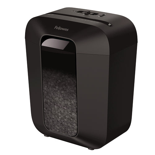 Fellowes Powershred LX41 – Aktenvernichter, DIN P-4, Partikelschnitt 4 × 12 mm, 8 Blatt, 17 l