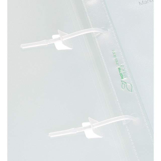 Kolma Schnellhefter XL – A4, Kunststoff, transparent, 4-fach Lochung
