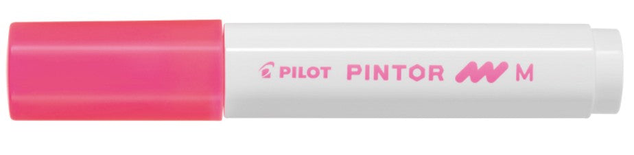 Pilot Pigment-Marker Pintor – Rundspitze 1,5-2,2 mm – Neonpink – Deckend