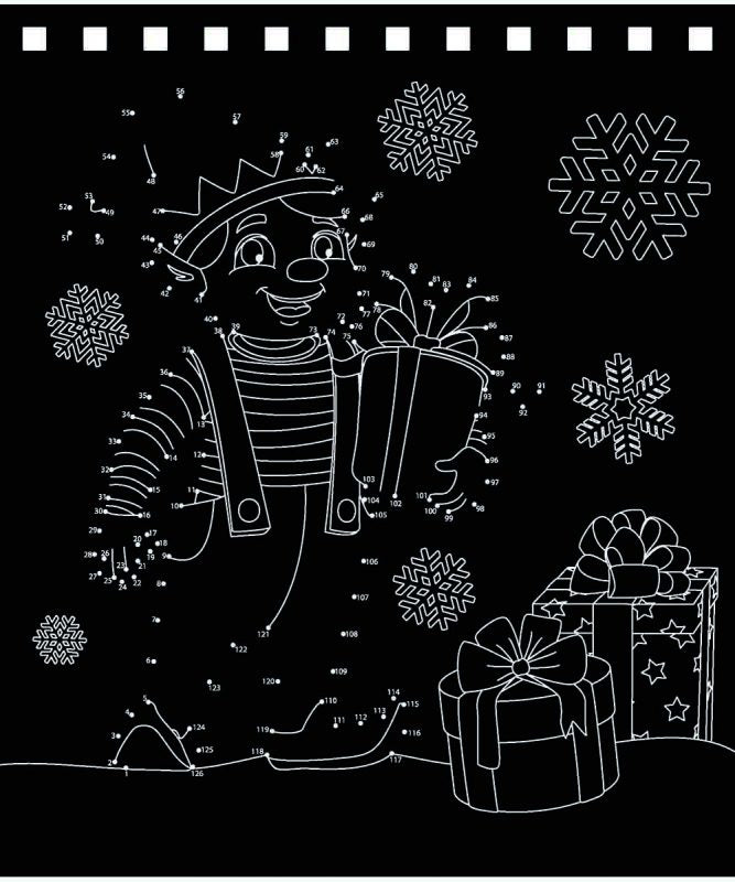 URSUS Kratzel-Adventskalender – weihnachtliche Motive – 16,5 × 21 cm – 24-teilig – inkl. Bambus-Stick