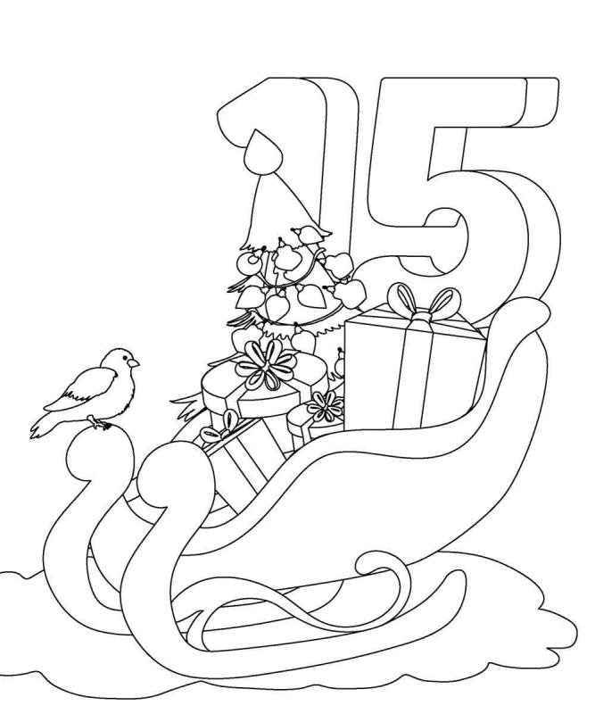 URSUS Kratzel-Adventskalender – weihnachtliche Motive – 16,5 × 21 cm – 24-teilig – inkl. Bambus-Stick