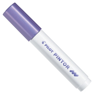 Pilot Pigment-Marker Pintor – Rundspitze 0,9-1,5 mm – Metallisch Violett – Deckend