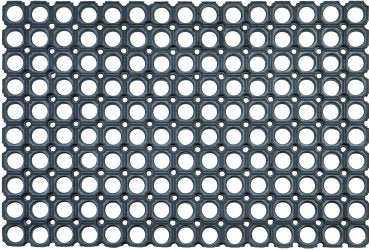 Puag Astra Fussmatte – Gummi – 400 × 600 mm – 20 mm – Aussenbereich