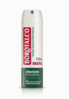 Borotalco Deodorant Spray – 150 ml, bis zu 72 Stunden Schutz, alkoholfrei