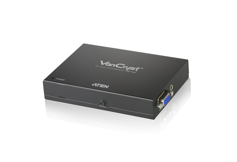 ATEN Video-Extender (Fernbedienungseinheit), bis 300 m, Mono-Audio, für VS1204/08