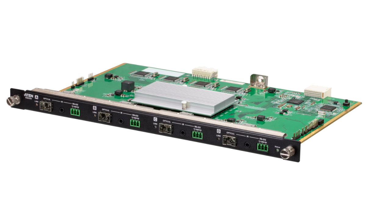 ATEN VM8584K1 – 4-Port 10G Ausgabekarte, 4× HDMI, 4K@60 Hz, 300 m, RS-232/IR, für VM3250/VM3200/VM1600A