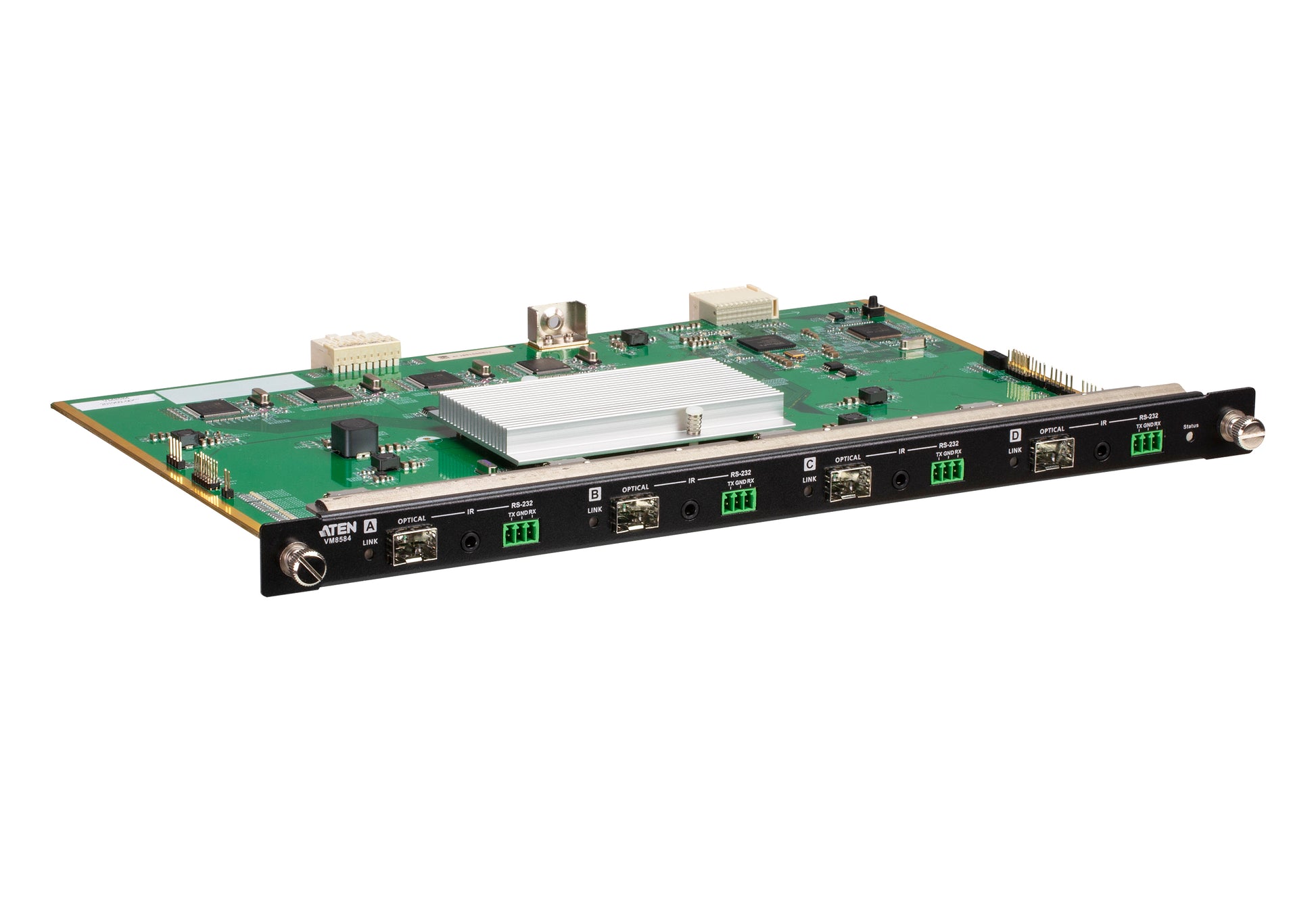 ATEN VM8584K1 – 4-Port 10G Ausgabekarte, 4× HDMI, 4K@60 Hz, 300 m, RS-232/IR, für VM3250/VM3200/VM1600A